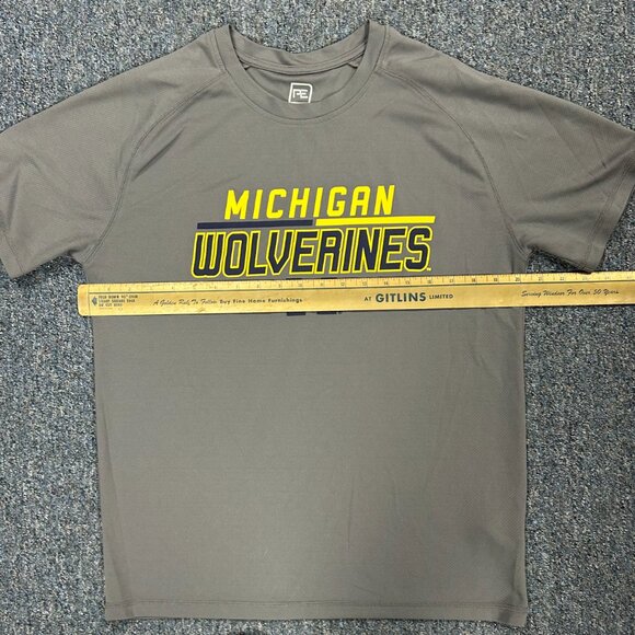 University of Michigan Wolverines Pro Edge T Shirt Sz M - Picture 4 of 7
